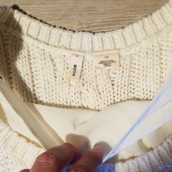 Moth (Anthropologie) sleeveless knitted top - Picture 3 of 8